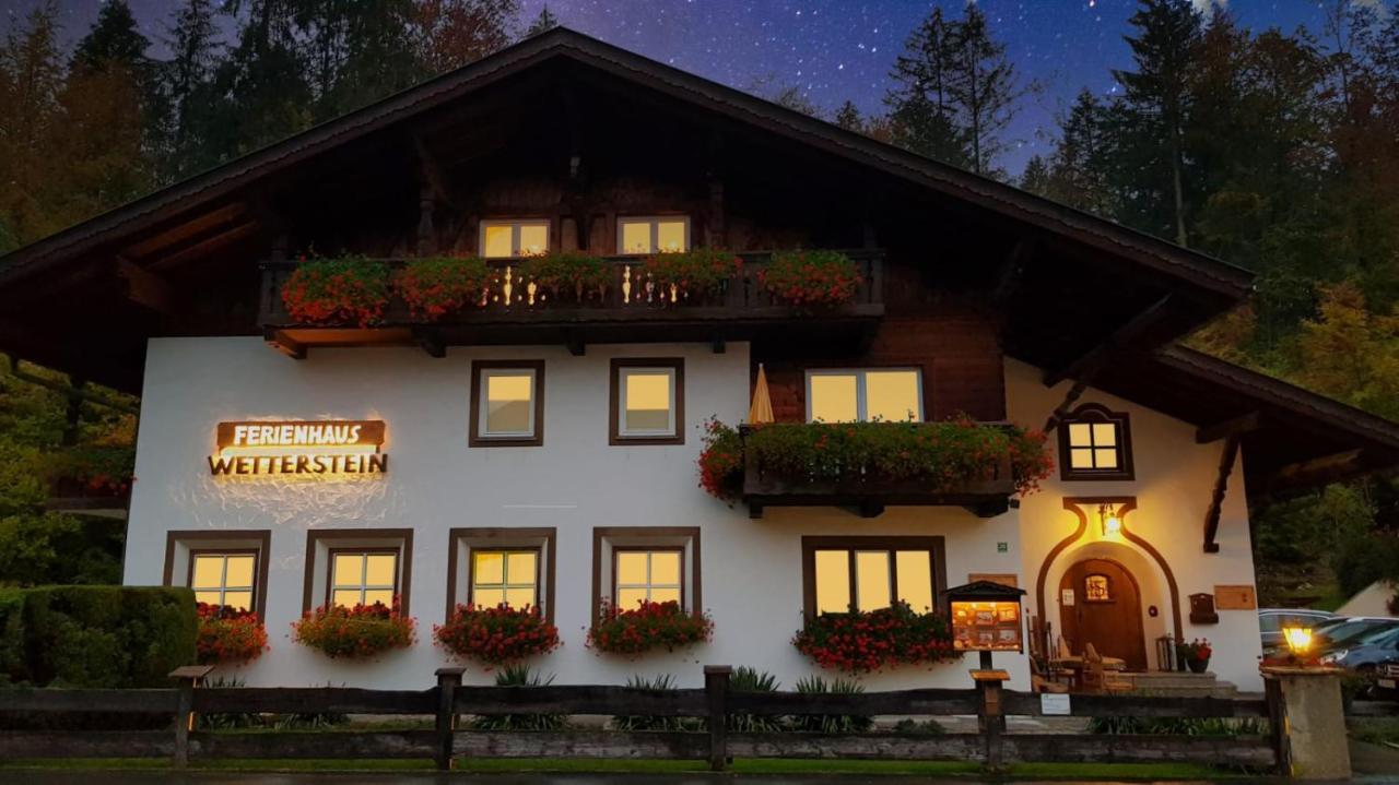 Ferienhaus Wetterstein 格赖瑙 外观 照片
